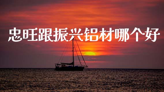 忠旺跟振兴铝材哪个好_https://wap.fcdydaikuan.com_金融机构_第1张