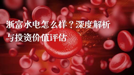 浙富水电怎么样？深度解析与投资价值评估_https://wap.fcdydaikuan.com_新股数据_第1张