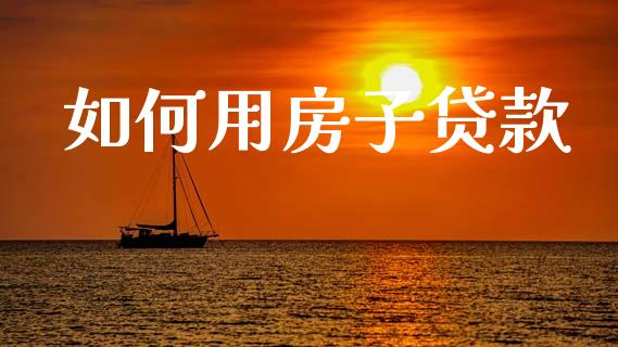如何用房子贷款_https://wap.fcdydaikuan.com_金融机构_第1张