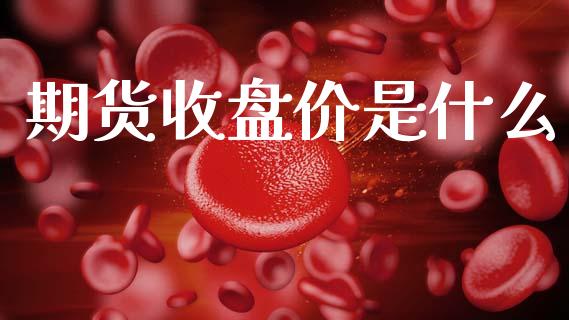 期货收盘价是什么_https://wap.fcdydaikuan.com_期货品种_第1张