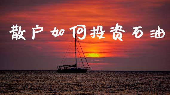 散户如何投资石油_https://wap.fcdydaikuan.com_金融机构_第1张