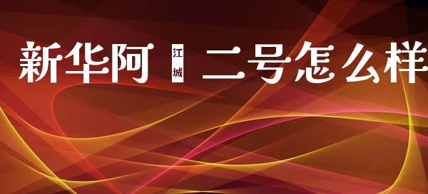 新华阿鑫二号怎么样_https://wap.fcdydaikuan.com_投资策略_第1张