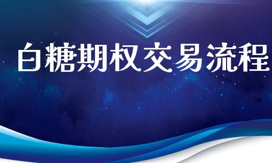 白糖期权交易流程_https://wap.fcdydaikuan.com_金融机构_第1张
