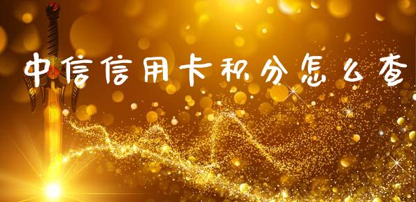 中信信用卡积分怎么查_https://wap.fcdydaikuan.com_金融机构_第1张