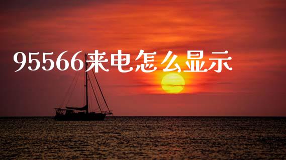 95566来电怎么显示_https://wap.fcdydaikuan.com_投资策略_第1张