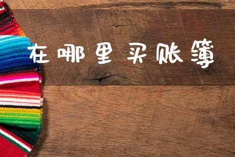 在哪里买账簿_https://wap.fcdydaikuan.com_投资策略_第1张