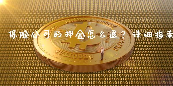 保险公司的押金怎么退？详细指南_https://wap.fcdydaikuan.com_金融机构_第1张