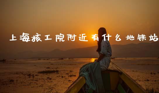上海核工院附近有什么地铁站_https://wap.fcdydaikuan.com_期货品种_第1张