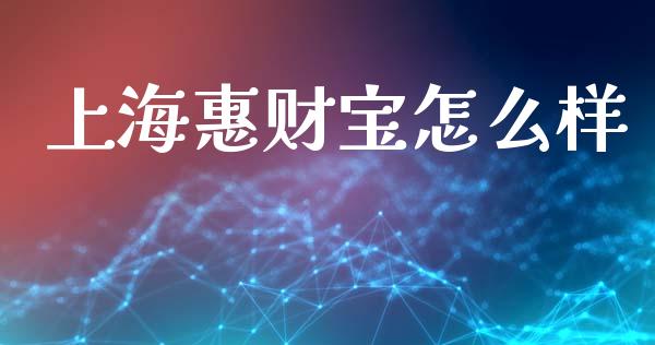 上海惠财宝怎么样_https://wap.fcdydaikuan.com_国际投资_第1张