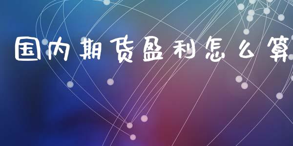国内期货盈利怎么算_https://wap.fcdydaikuan.com_理财顾问_第1张