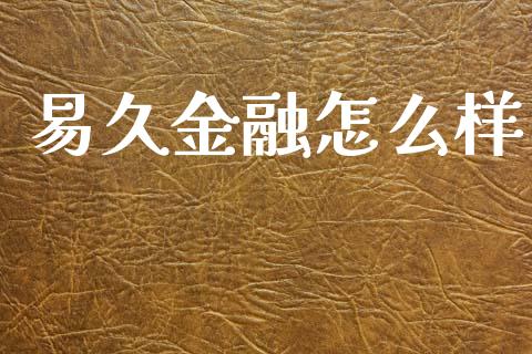 易久金融怎么样_https://wap.fcdydaikuan.com_理财顾问_第1张
