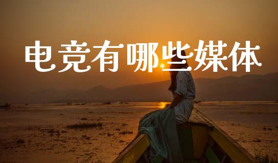 电竞有哪些媒体_https://wap.fcdydaikuan.com_期货品种_第1张