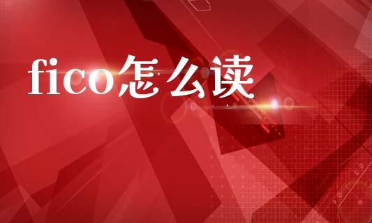 fico怎么读_https://wap.fcdydaikuan.com_投资策略_第1张