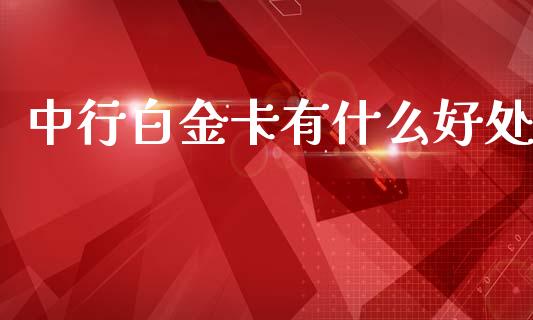 中行白金卡有什么好处_https://wap.fcdydaikuan.com_期货品种_第1张