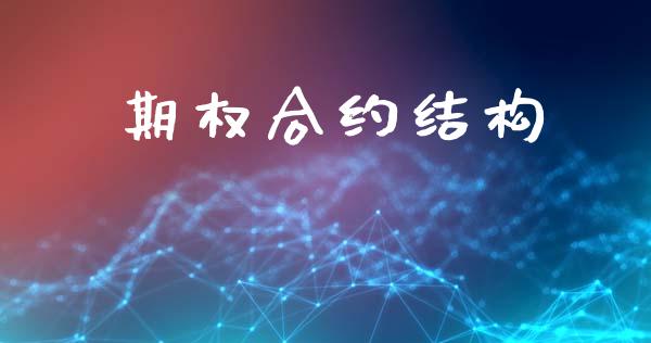 期权合约结构_https://wap.fcdydaikuan.com_投资策略_第1张