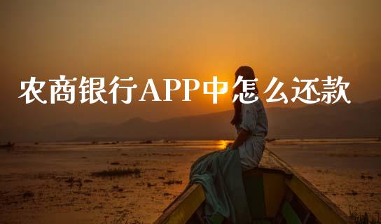 农商银行APP中怎么还款_https://wap.fcdydaikuan.com_国际投资_第1张