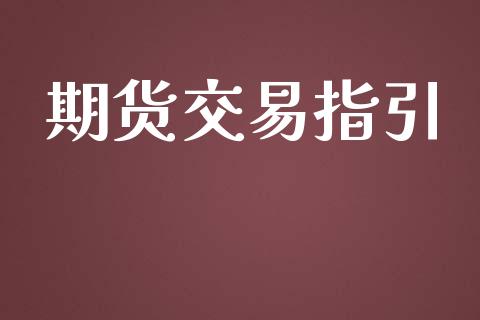 期货交易指引_https://wap.fcdydaikuan.com_金融机构_第1张