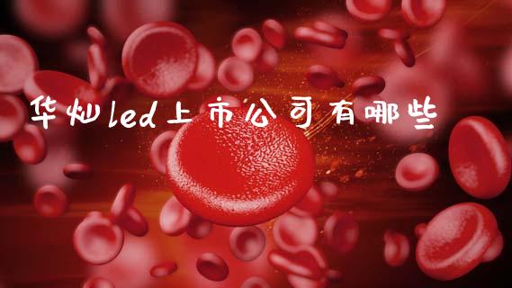 华灿led上市公司有哪些_https://wap.fcdydaikuan.com_新股数据_第1张