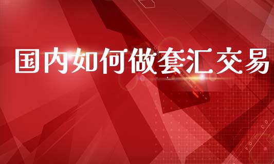 国内如何做套汇交易_https://wap.fcdydaikuan.com_国际投资_第1张