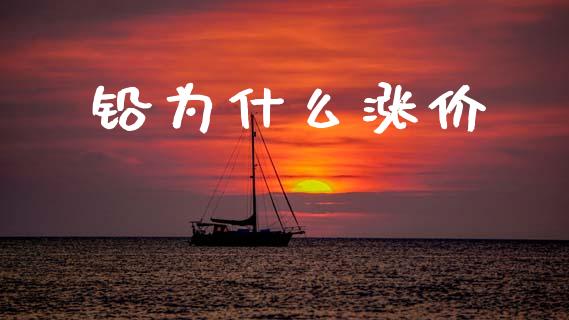 铅为什么涨价_https://wap.fcdydaikuan.com_期货品种_第1张