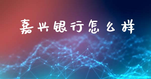 嘉兴银行怎么样_https://wap.fcdydaikuan.com_投资策略_第1张