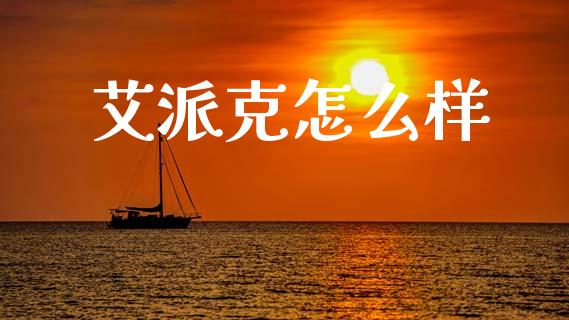 艾派克怎么样_https://wap.fcdydaikuan.com_国际投资_第1张