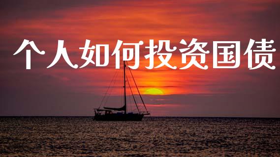 个人如何投资国债_https://wap.fcdydaikuan.com_新股数据_第1张