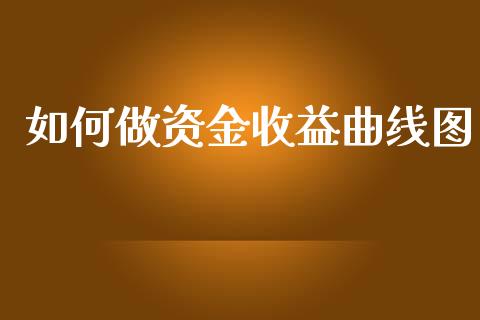 如何做资金收益曲线图_https://wap.fcdydaikuan.com_国际投资_第1张