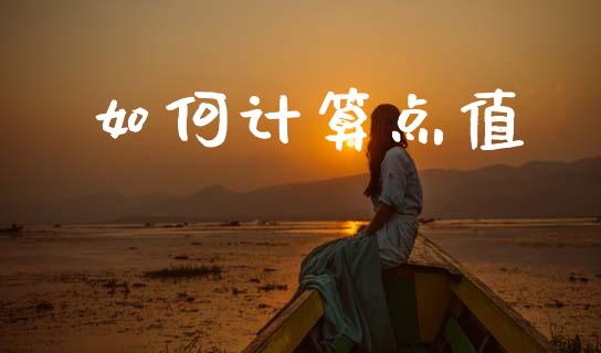 如何计算点值_https://wap.fcdydaikuan.com_投资策略_第1张