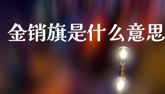 金销旗是什么意思_https://wap.fcdydaikuan.com_期货品种_第1张