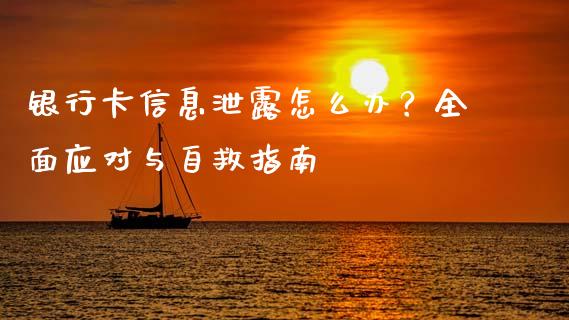 银行卡信息泄露怎么办？全面应对与自救指南_https://wap.fcdydaikuan.com_投资策略_第1张