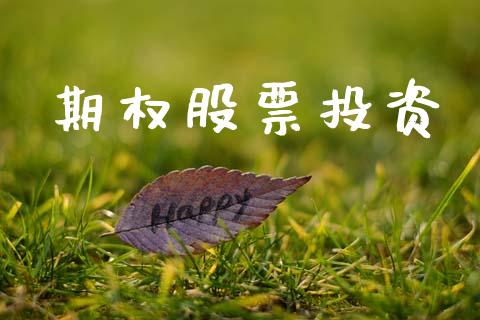 期权股票投资_https://wap.fcdydaikuan.com_金融机构_第1张