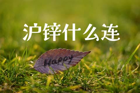沪锌什么连_https://wap.fcdydaikuan.com_金融机构_第1张