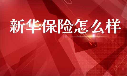 新华保险怎么样_https://wap.fcdydaikuan.com_期货品种_第1张