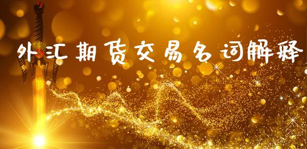 外汇期货交易名词解释_https://wap.fcdydaikuan.com_理财顾问_第1张