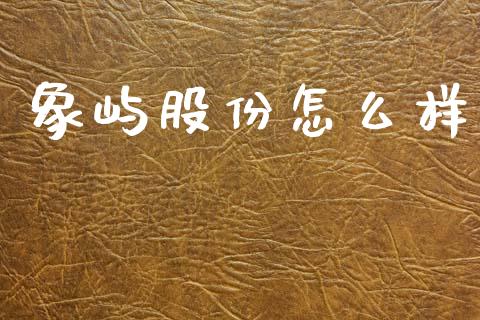象屿股份怎么样_https://wap.fcdydaikuan.com_国际投资_第1张