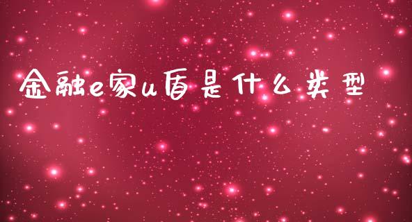 金融e家u盾是什么类型_https://wap.fcdydaikuan.com_金融机构_第1张