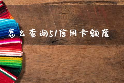 怎么查询51信用卡额度_https://wap.fcdydaikuan.com_金融机构_第1张