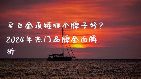 买白金项链哪个牌子好？ 2024年热门品牌全面解析_https://wap.fcdydaikuan.com_理财顾问_第1张