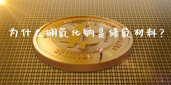 为什么硼氢化钠是储氢材料？_https://wap.fcdydaikuan.com_新股数据_第1张