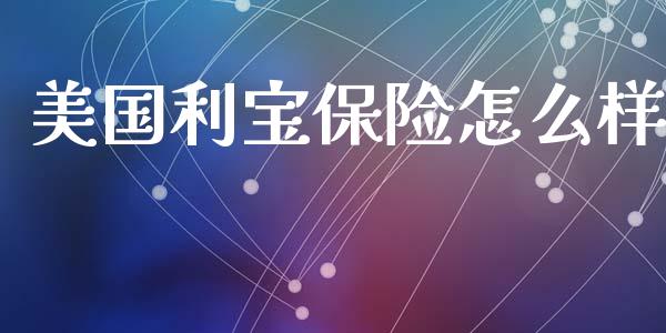 美国利宝保险怎么样_https://wap.fcdydaikuan.com_国际投资_第1张