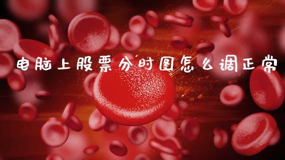 电脑上股票分时图怎么调正常_https://wap.fcdydaikuan.com_国际投资_第1张