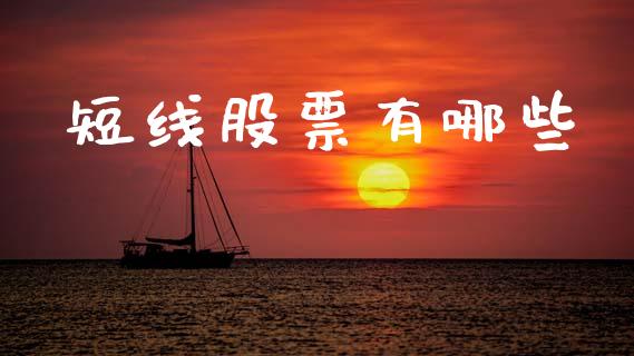 短线股票有哪些_https://wap.fcdydaikuan.com_国际投资_第1张