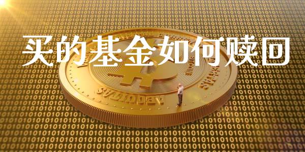 买的基金如何赎回_https://wap.fcdydaikuan.com_理财顾问_第1张