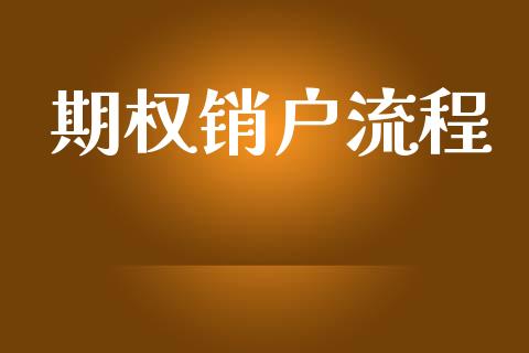 期权销户流程_https://wap.fcdydaikuan.com_新股数据_第1张