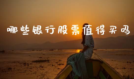 哪些银行股票值得买吗_https://wap.fcdydaikuan.com_理财顾问_第1张