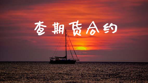 查期货合约_https://wap.fcdydaikuan.com_期货品种_第1张