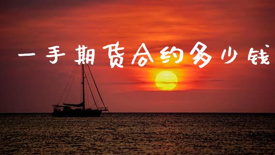 一手期货合约多少钱_https://wap.fcdydaikuan.com_新股数据_第1张