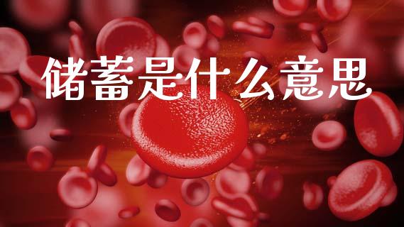 储蓄是什么意思_https://wap.fcdydaikuan.com_投资策略_第1张