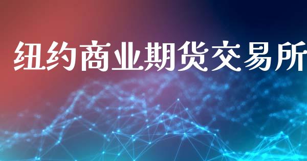 纽约商业期货交易所_https://wap.fcdydaikuan.com_金融机构_第1张
